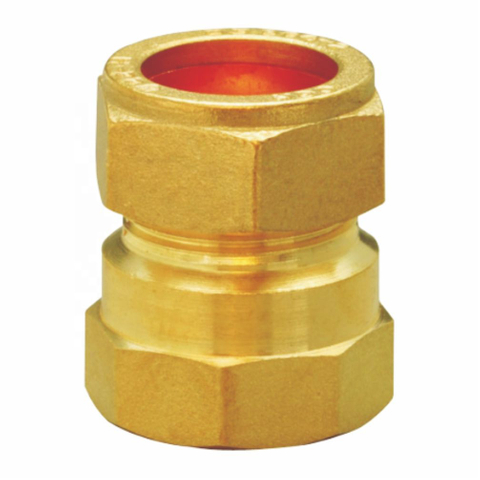 Đầu nối nữ Phụ kiện ống đồng thau Bộ phận nối v&agrave; nữ