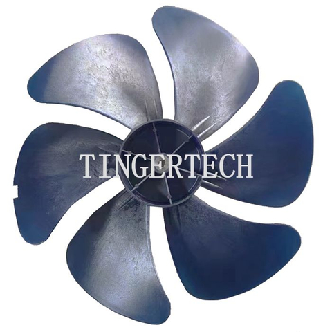 Aspa del ventilador de flujo axial Mini unidad exterior sin conducto dividida Diámetro 490*125 Aspa del ventilador Eje Φ12.7mm 6 aspas