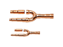 Raccord de tuyau Refnet dispersé en cuivre Y, pour système de climatisation Toshiba VRV, application au Type MIDEA