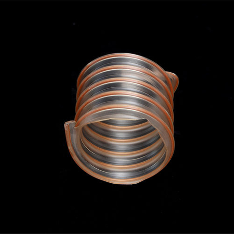 Ống thông gió công nghiệp trong suốt chống mài mòn Độ linh hoạt Ống thông gió Pu