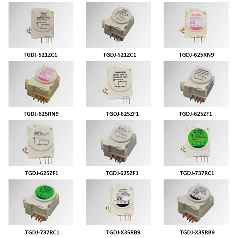 Minuterie de d&eacute;givrage s&eacute;rie TGDJ, pi&egrave;ces de r&eacute;frig&eacute;rateur, minuterie de gel, minuterie de d&eacute;givrage pour r&eacute;frig&eacute;rateur