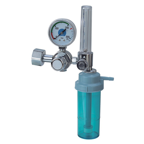 R&eacute;gulateur de gaz CGA540 filet&eacute; Acare oxyg&eacute;noth&eacute;rapie s&eacute;curit&eacute; r&eacute;gulateur de gaz oxyg&egrave;ne m&eacute;dical