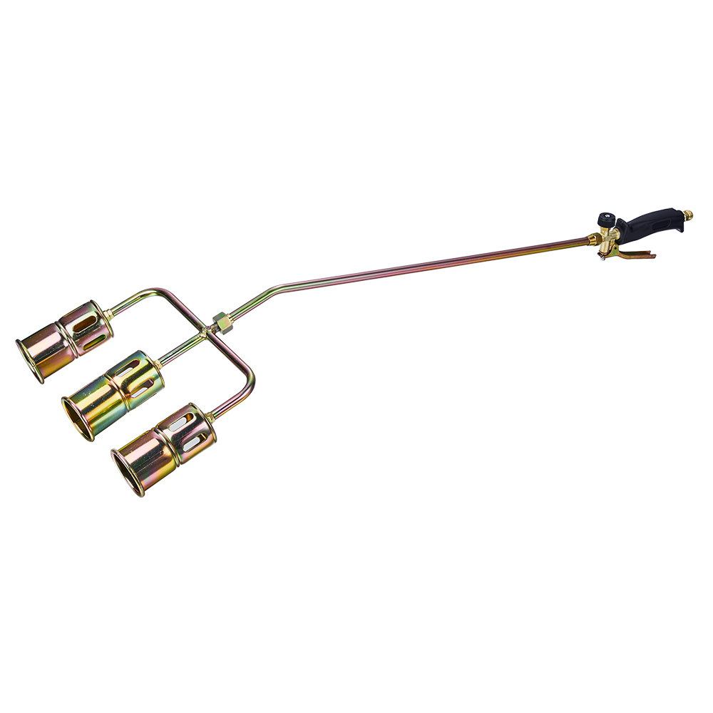 Self Auto Igniting Weed Torch Propane Burner Blow Torch 50,000BTU with Flame Control Valve