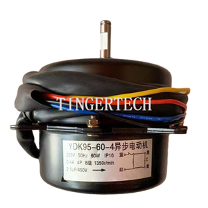 Motor Kipas YDK95-60-4 untuk Kipas Pendingin, Motor Aksial, Motor Pengisap Kipas Aksial