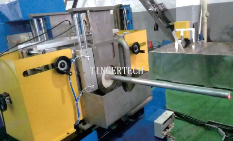 الٹراسونک خودکار جانچ کے سازوسامان ، اسٹیل پائپ کے لئے خامی کا پتہ لگانے کا سامان ، ہموار اسٹیل پائپ الٹراسونک ٹیسٹنگ سسٹم