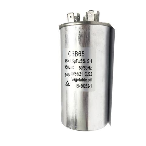 Конденсатор переменного тока Производитель конденсаторов CBB65 40+1,5 мкФ±5%