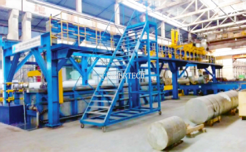 Büyük çaplı boru ultrasonik kusur tespit ekipmanı, Ultrasonik kusur tespit Sistemi