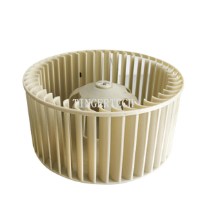 Πλασμικοί τροχοί φυσητήρα Squirrel Cage, 380mm*180mm, 12mm παραθύρου οπών & διάσπαση AC ανεμιστήρα ανεμιστήρα τροχού