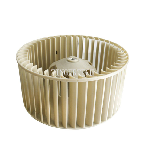 قفس سنجابی چرخ‌های دمنده پلاستیکی، 380 میلی‌متر * 180 میلی‌متر، پنجره 12 میلی‌متری سوراخ و مجموعه چرخ دمنده فن AC اسپلیت