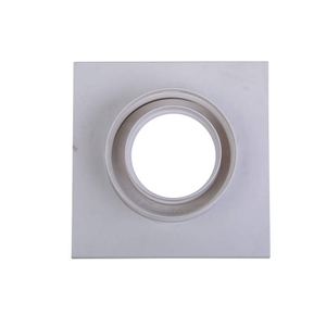 HVAC System Square To Round 250mm Square To 150mm Round ABS Neck Adaptor