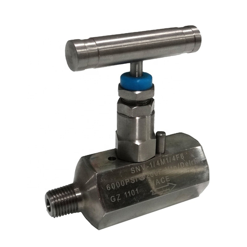 V13006 ہائی پریشر 6000psi سٹینلیس سٹیل سوئی والو 1/4' تھریڈ کے ساتھ آئل فیلڈ کے لیے