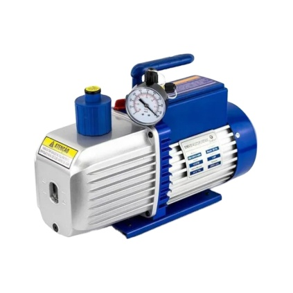 1/2 HP 5CFM Drehschieber-Vakuumpumpe, HVAC-Werkzeuge f&uuml;r die K&uuml;hlung, Wartung der zweistufigen Luftpumpe