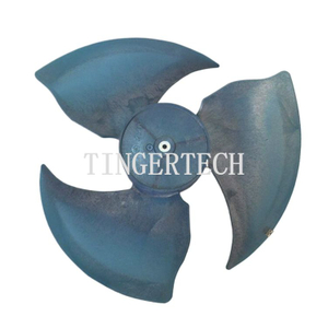 405 130 CW ventil&aacute;torlap&aacute;t Media kl&iacute;ma tengelyhez 8mm 3 lap&aacute;t