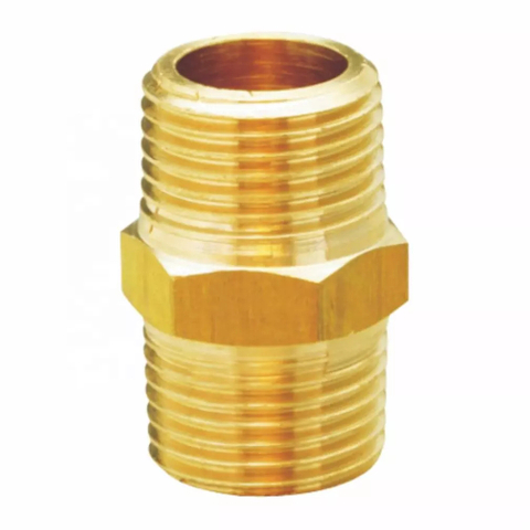 Đầu nối nam Phụ kiện đường ống bằng đồng thau