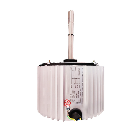 Động cơ l&agrave;m m&aacute;t kh&ocirc;ng kh&iacute; bay hơi YDK139-500-6 مكثف موتور