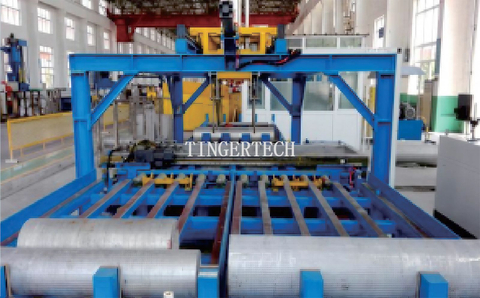 Dökme alüminyum alaşımlı yuvarlak çubuklar için ultrasonik suya daldırma kusur tespit ekipmanı