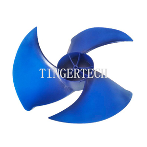 Ventilador de fluxo axial para unidade externa dividida Φ480 * 153 Unidade externa de ar condicionado dividido eixo da l&acirc;mina do ventilador Φ12mm 3 l&acirc;minas